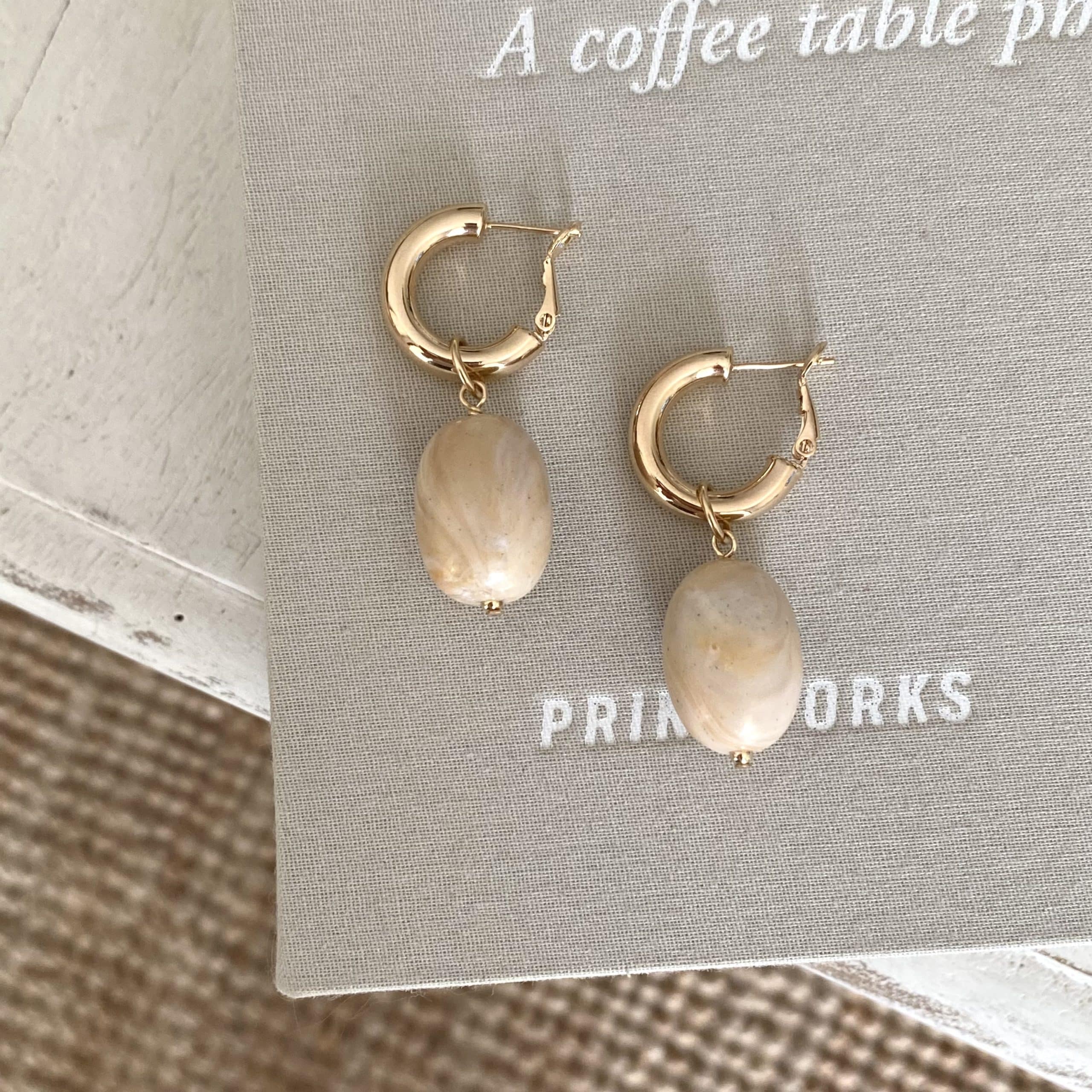 Créoles Rivage beiges – Image 3