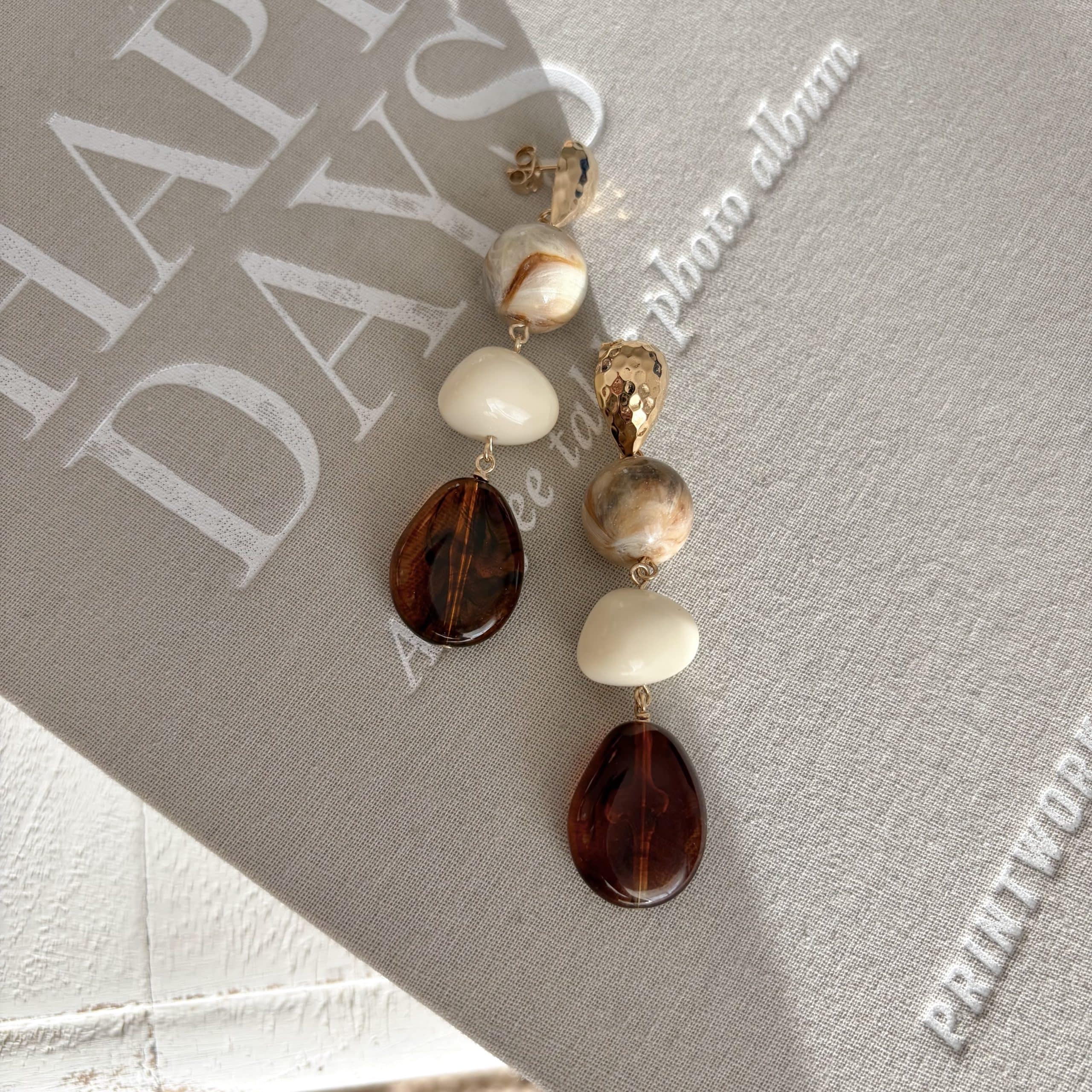 Boucles Rivage longues marron