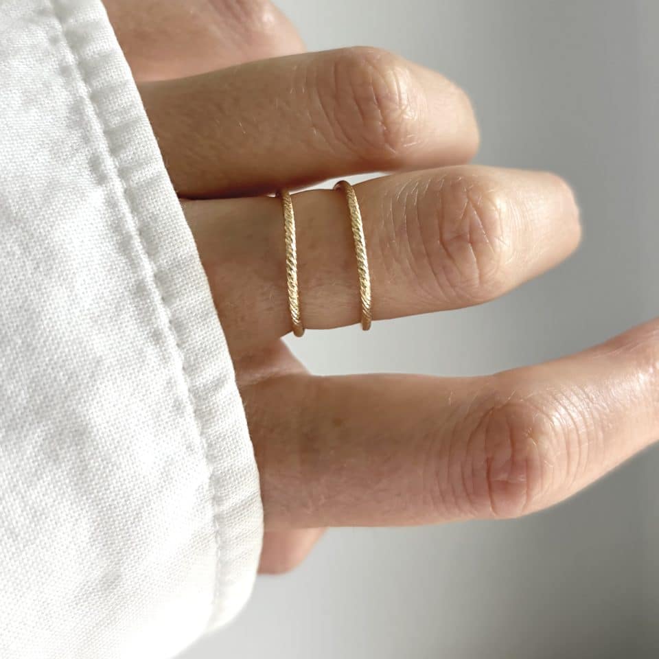 Bague Galilée diamantée