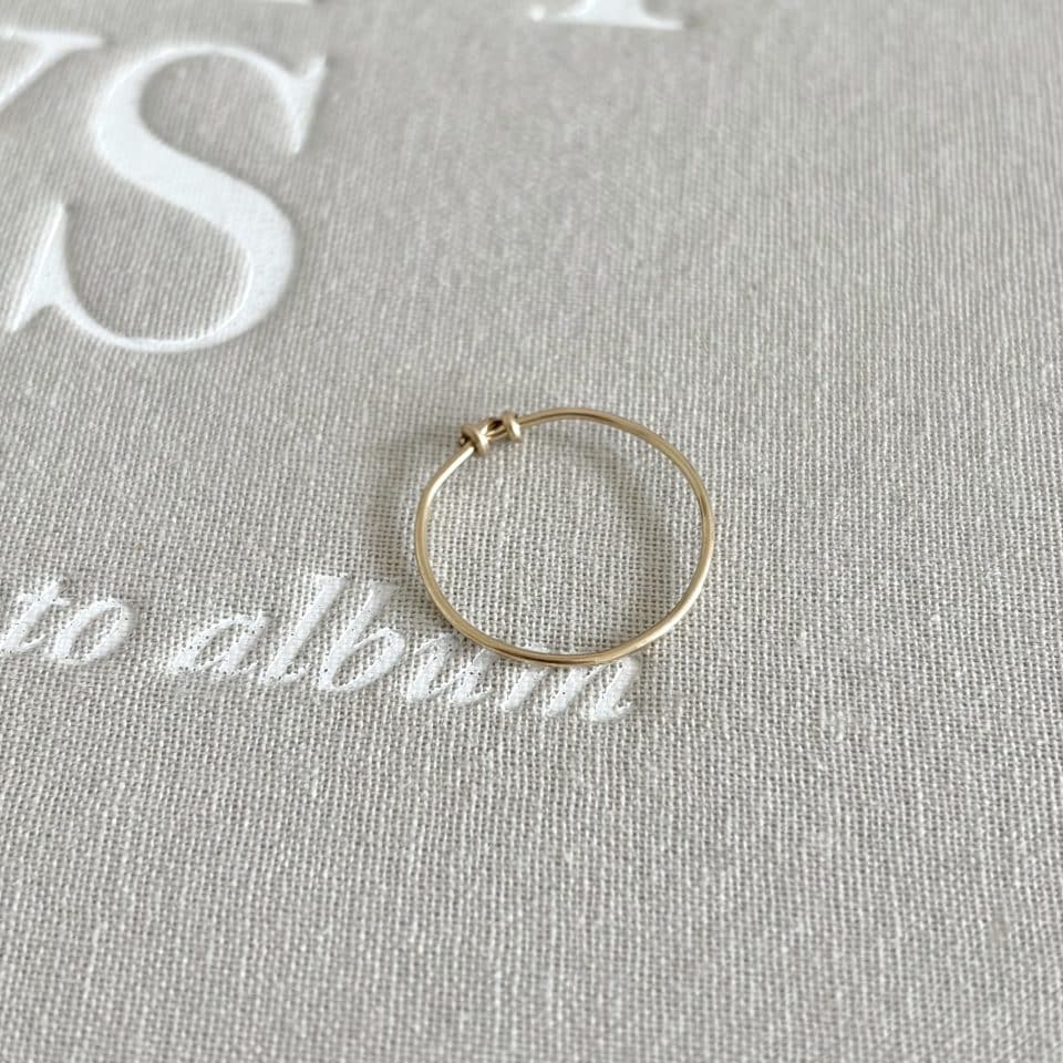 Bague Slim lisse (à l'unité)