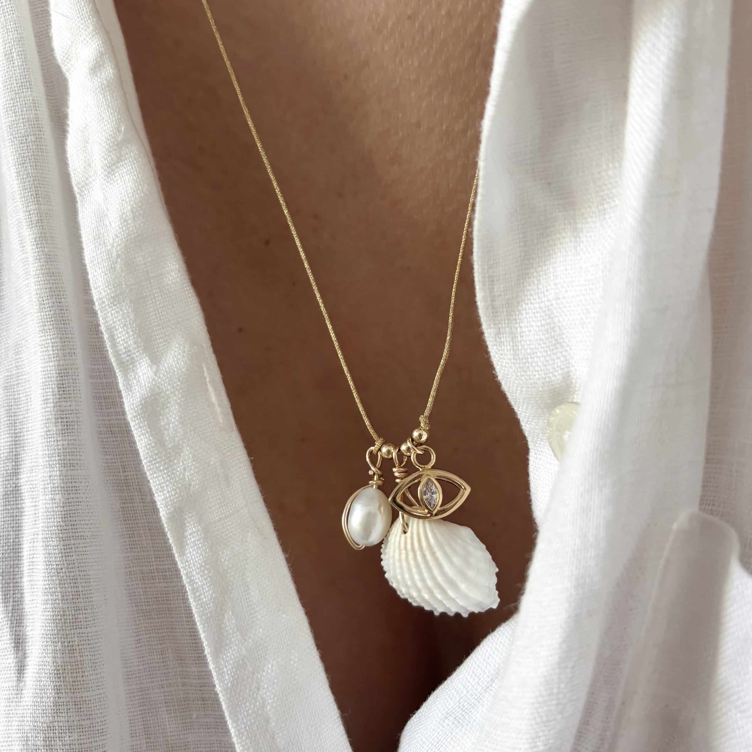 Collier cordon Shell